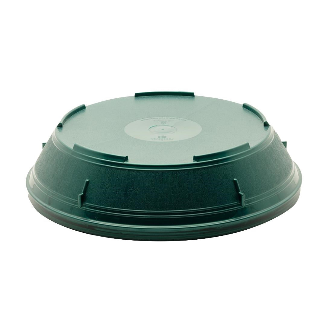 KH Traditional Plate Cover Insulated Green Pp/Pu (12 Pack) (Fits 230mm Plate diameter | Green | Pack of 12) • PAS-FZ115