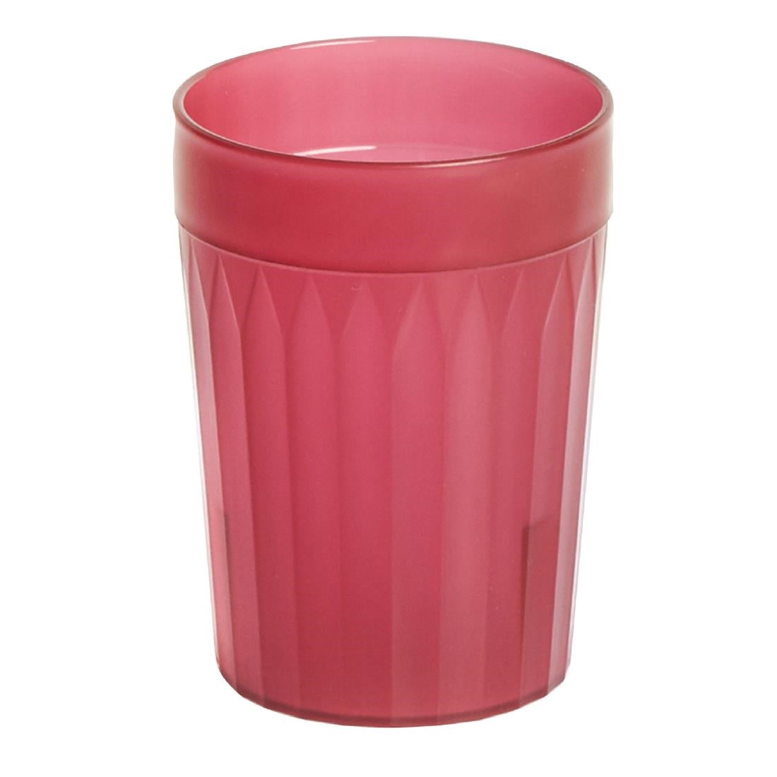 KH Tumbler 230ml Plastic Burgundy Pp (72 Pack) (Capacity: 230ml | Burgundy | Pack of 72) • PAS-FZ186