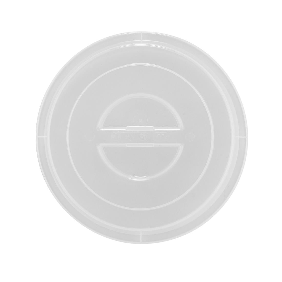 Schonwald Donna Senior Round Plate P/P Lid Opaque 250x44mm (6 Pack) (250mm | Pack of 6) • PAS-FZ306