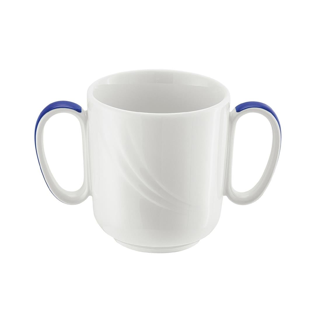 Schonwald Donna Senior Decor Mug W/2 Dark Blue Hdles 86x85mm/300ml (6 Pack) (86mm | Pack of 6) • PAS-FZ364