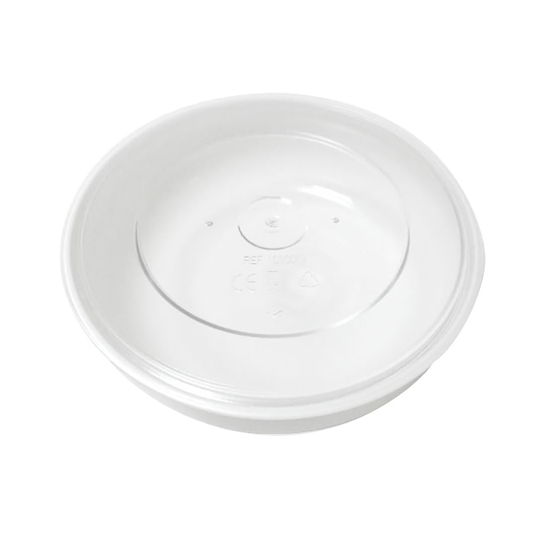 Poliware Reusable Lid To Suit 170mm Round Bowl Clear (28 Pack) (170mm | Clear | Pack of 28) • PAS-FZ474