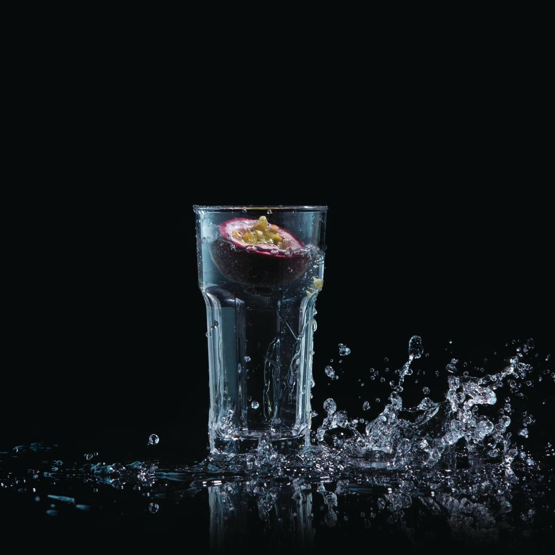 Polysafe Polycarbonate Rocks Schmiddy Glasses 350ml (24 Pack) • PAS-FZ624