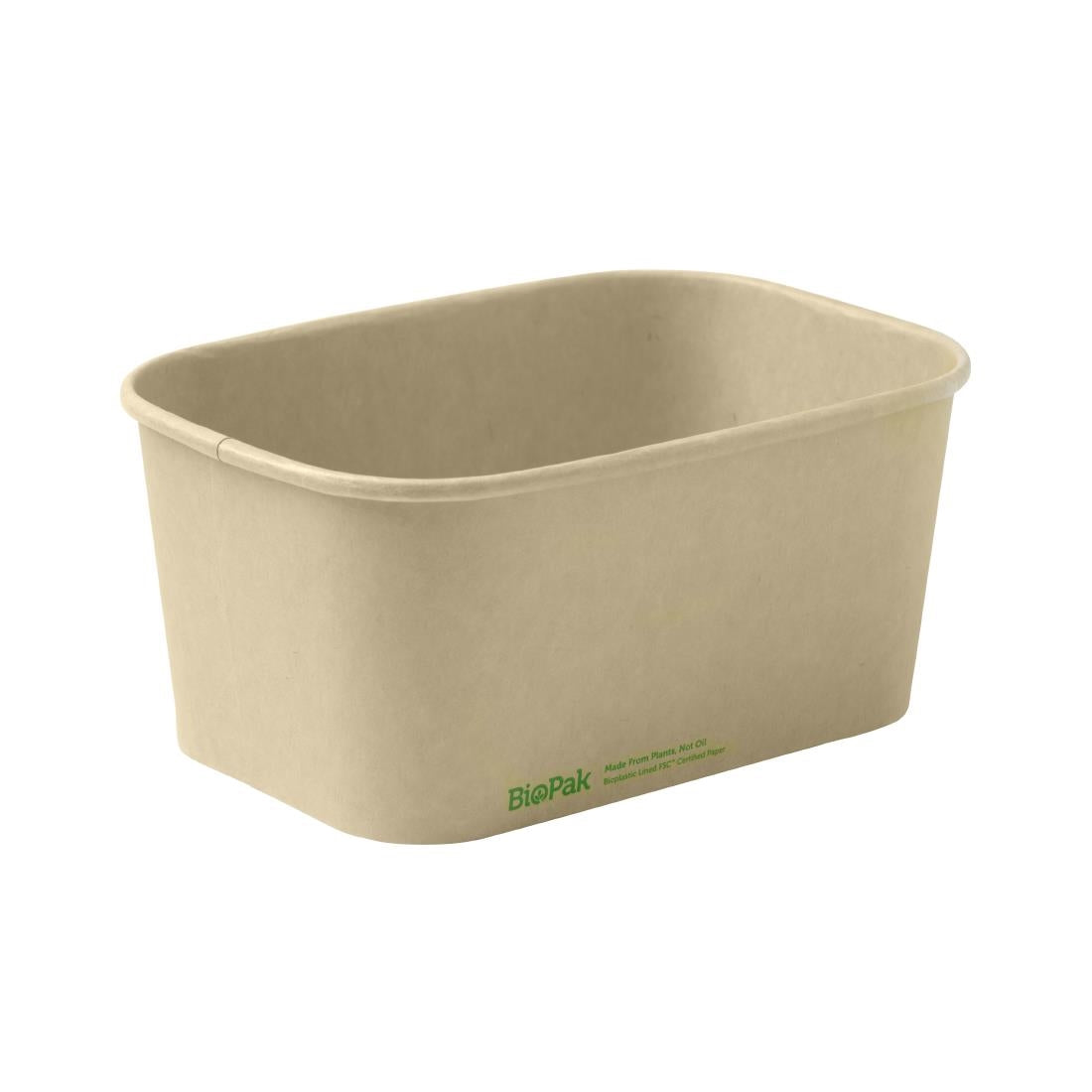BioPak BioBoard Takeaway Base Kraft - 1000ml (300 Pack) (Pack of 300) • PAS-FZ924