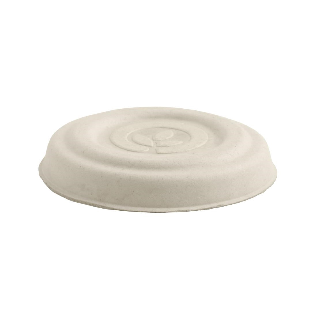 BioPak Natural Sugarcane Sauce Container Lids - 30ml (1000 Pack) • PAS-DU650
