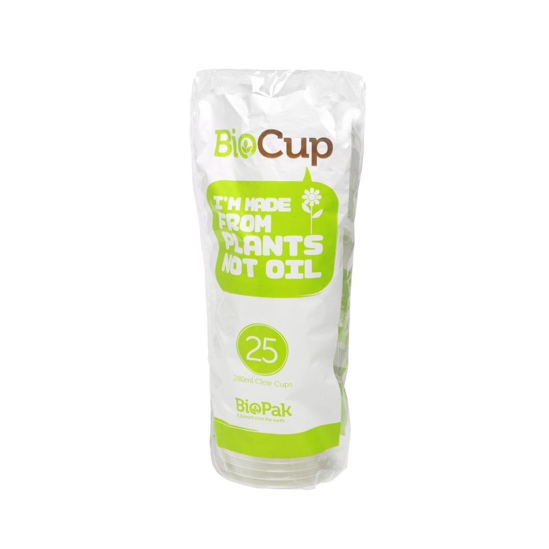 BioPak BioCup Clear - 280ml (25 Pack) (Pack of 25) • PAS-FZ946