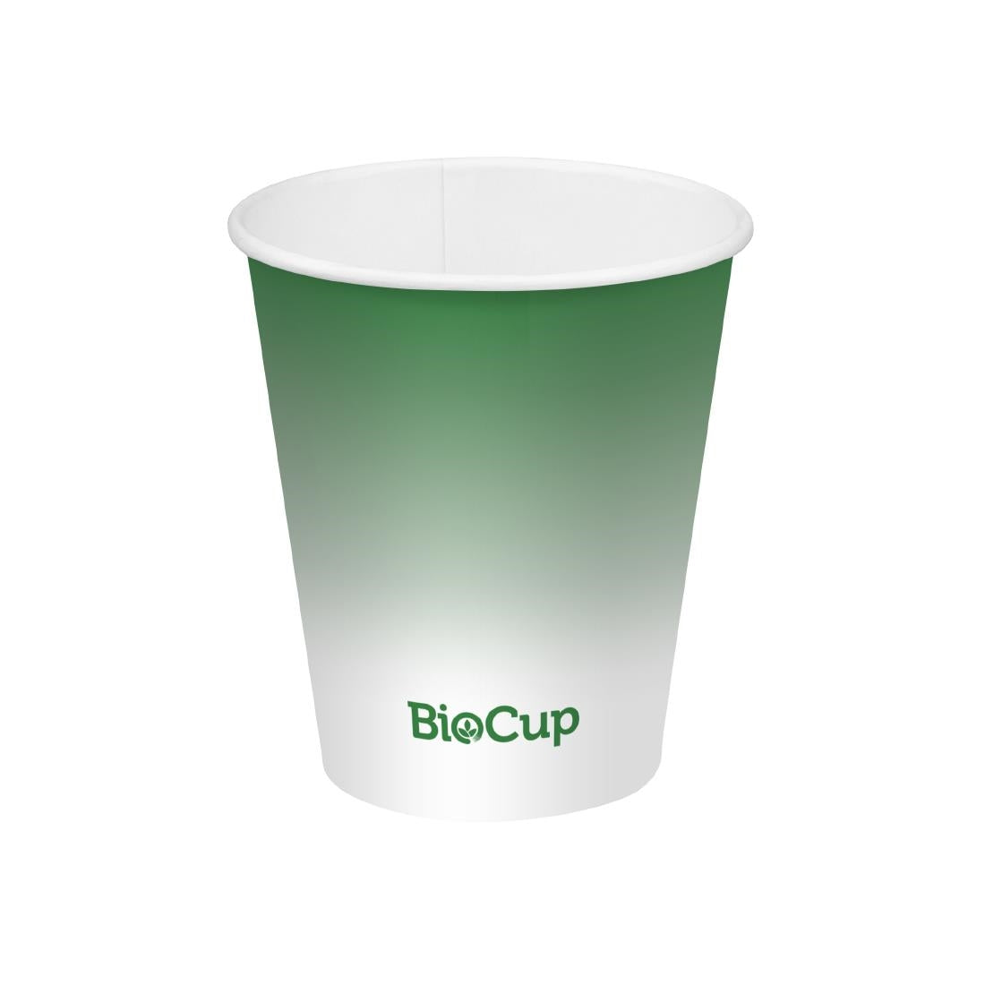 BioPak Cold Paper BioCup Green - 200ml / 80mm (1000 Pack) (Capacity: 200ml | Pack of 1000) • PAS-FZ980