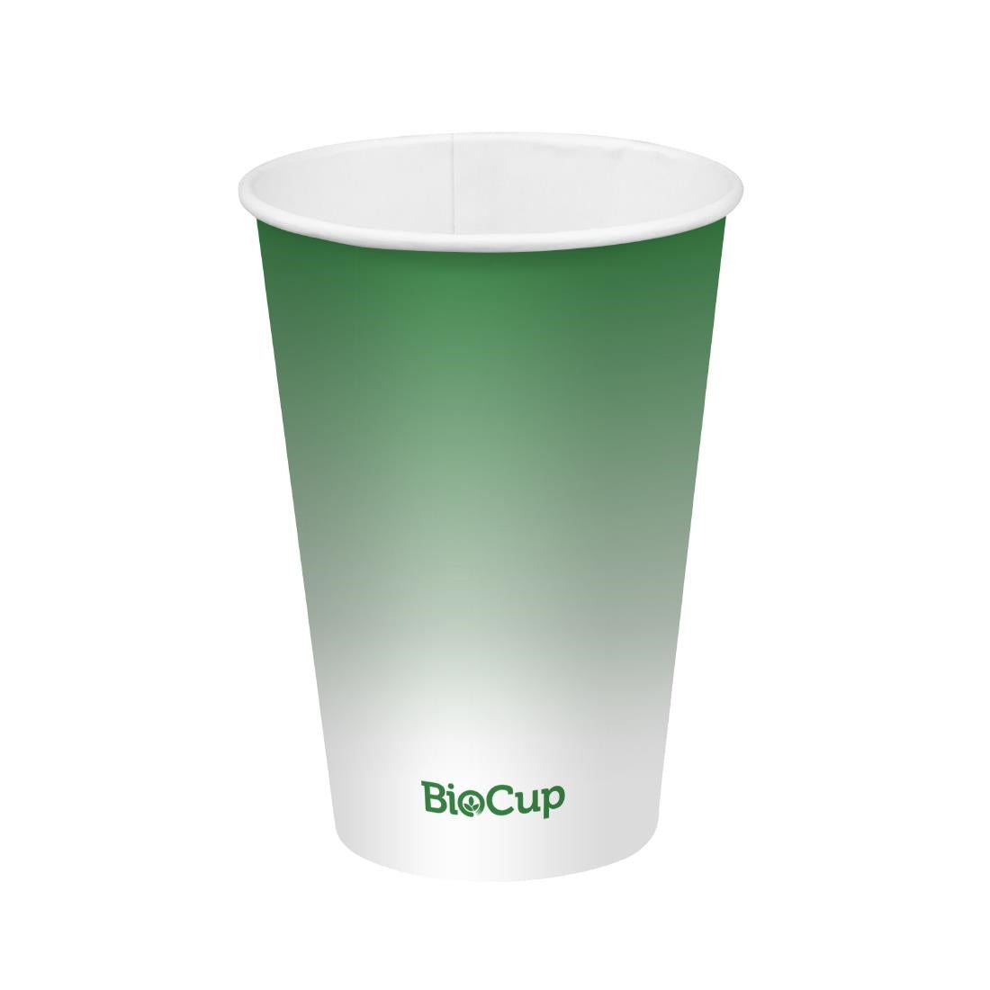 BioPak Cold Paper BioCup Green - 420ml / 90mm (1000 Pack) (Capacity: 420ml | Pack of 1000) • PAS-FZ985
