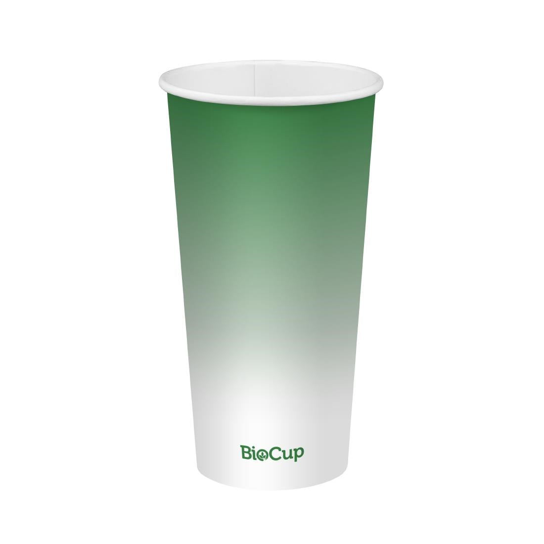 BioPak Cold Paper BioCup Green - 600 / 90mm (1000 Pack) (Pack of 1000) • PAS-FZ988