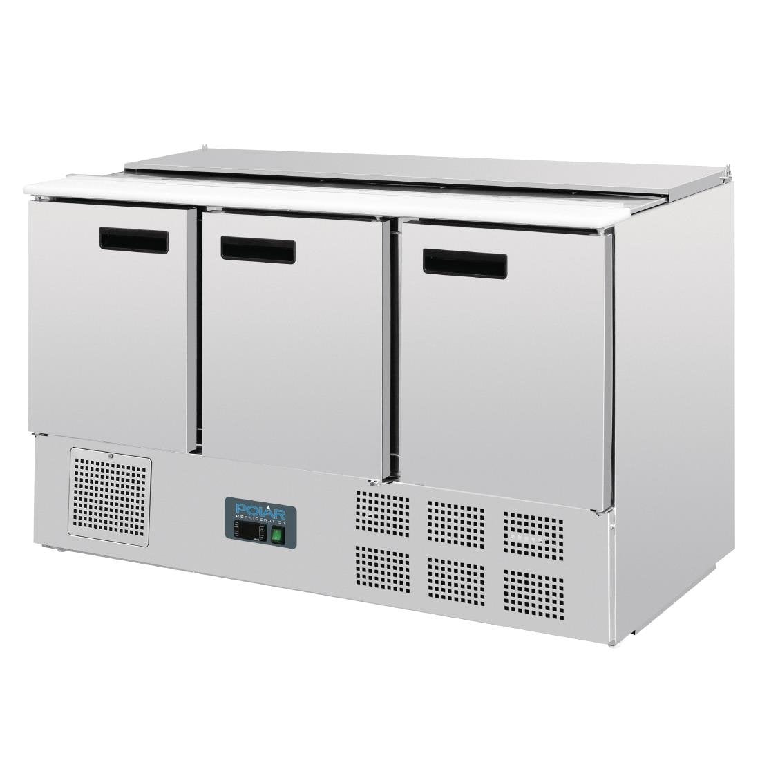Polar G-Series Saladette Counter Fridge 368Ltr • PAS-G607-A