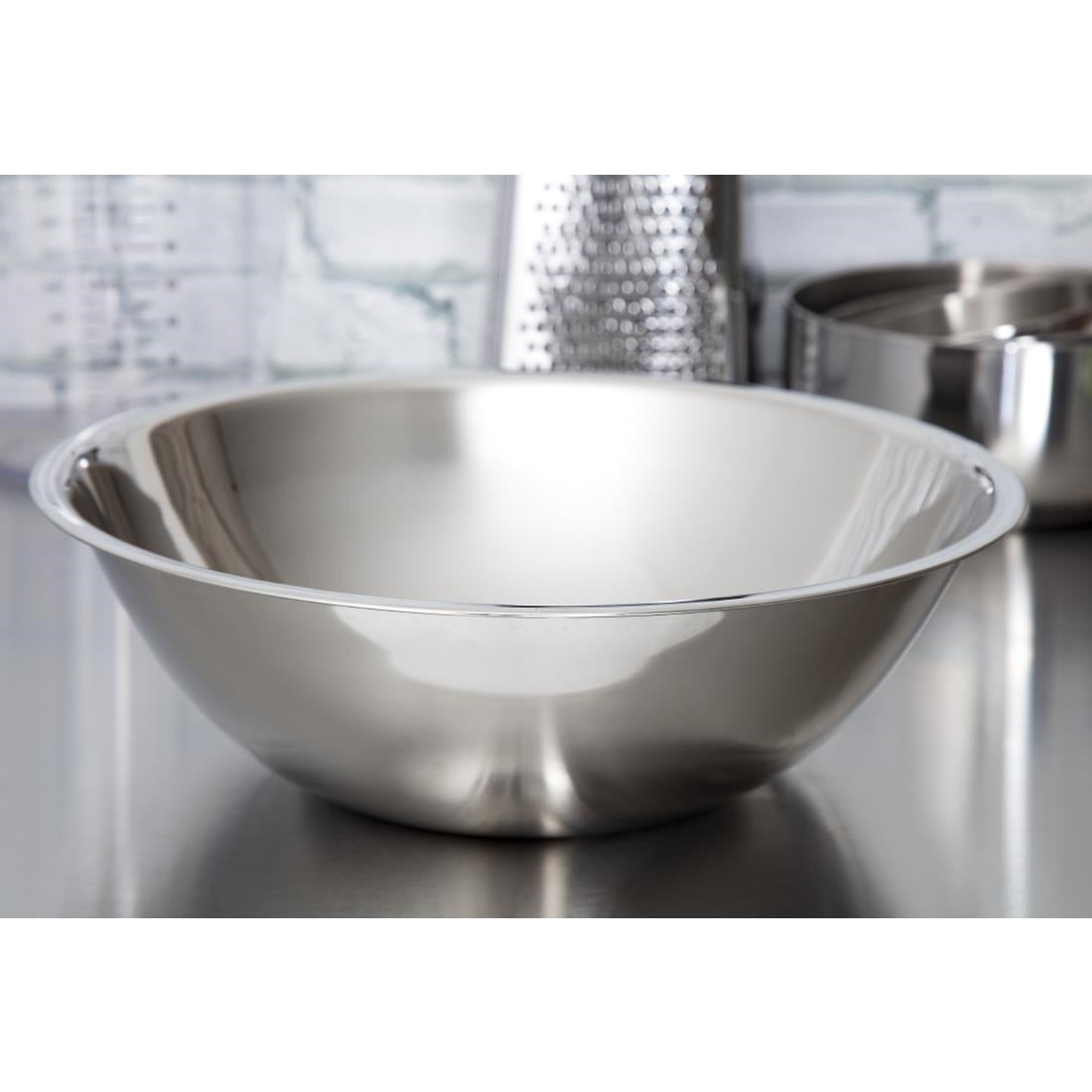 Vogue Stainless Steel Mixing Bowl 4.8Ltr • PAS-GC138