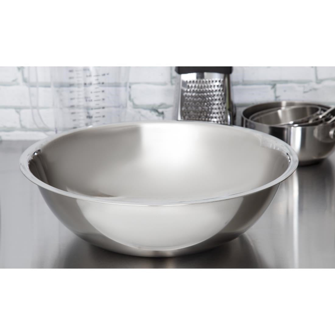 Vogue Stainless Steel Mixing Bowl 12Ltr • PAS-GC141