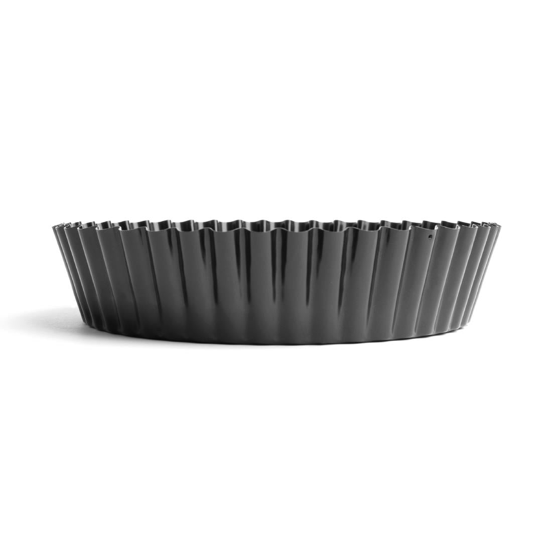 Vogue Non-Stick Deep Fluted Quiche Tin 55 x 250mm • PAS-GC989