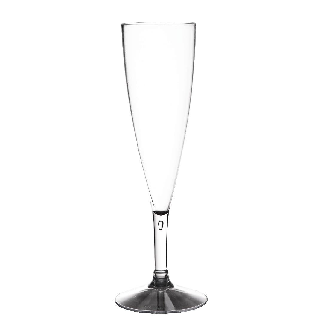 Polycarbonate Champagne Flutes 170ml (50 Pack) • PAS-GD995