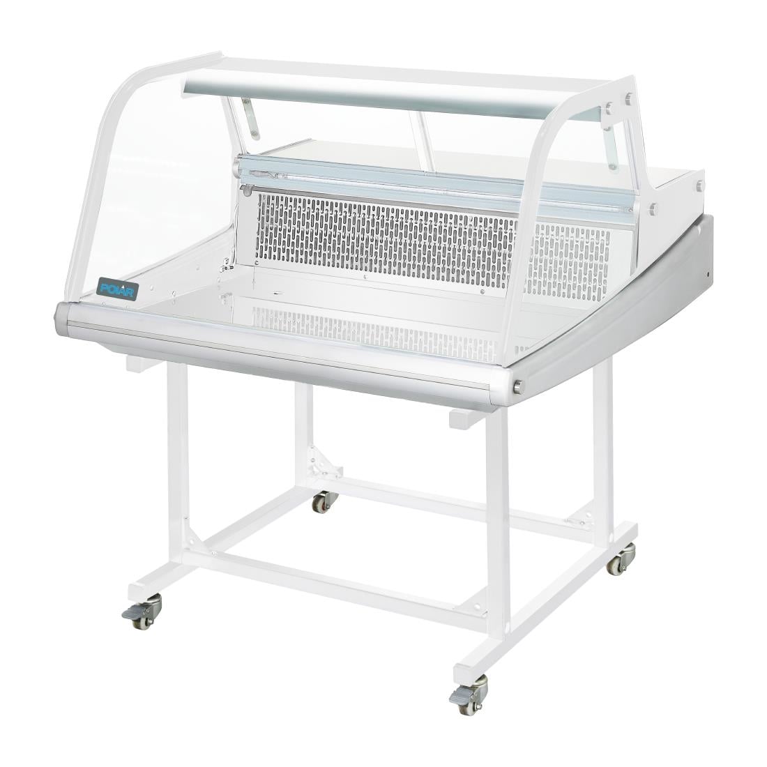 Polar Trolley Stand for G-Series Fish Display Serve Over Counter Fridge 175Ltr • PAS-GE978