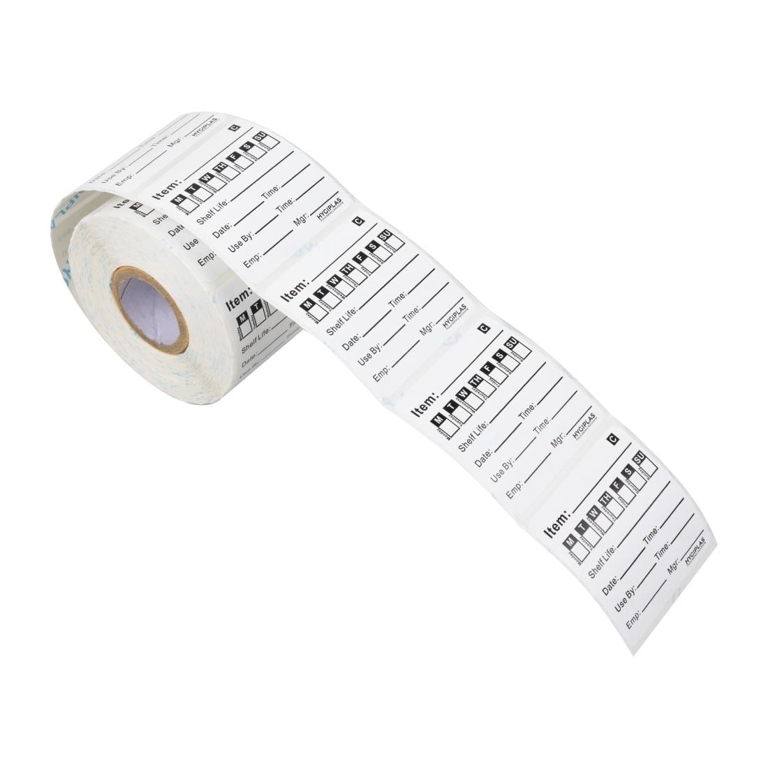 Hygiplas Freezable Day of the Week Labels (500 Pack) (Pack quantity: 500) • PAS-GF049