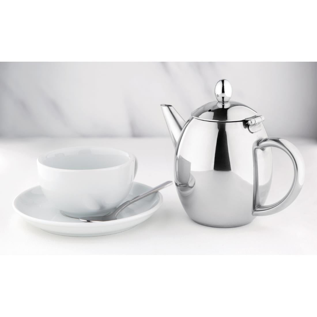 Olympia Richmond Stainless Steel Teapot 500ml • PAS-GF234