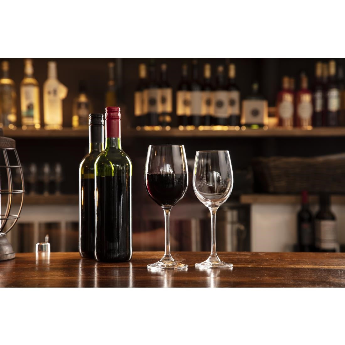 Olympia Modale Crystal Wine Glasses 395ml (6 Pack) • PAS-GF727