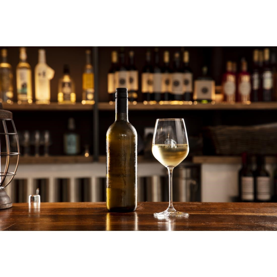 Olympia Chime Crystal Wine Glasses 365ml (6 Pack) • PAS-GF733