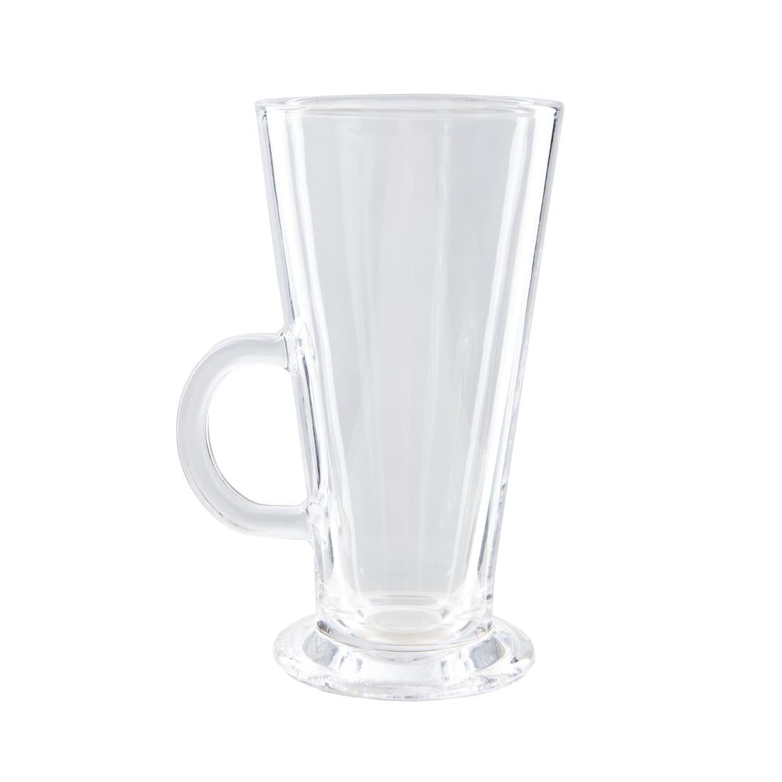 Olympia Toughened Coffee Latte Glasses 285ml (12 Pack) • PAS-GF929