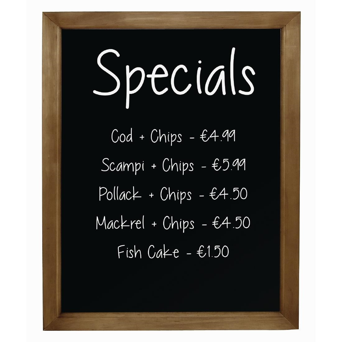 Olympia Wood Frame Chalkboard 600 x 800mm • PAS-GG107