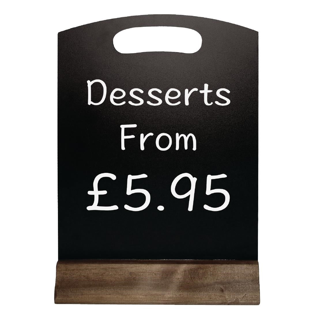 Olympia Freestanding Chalkboard 150 x 225mm • PAS-GG110