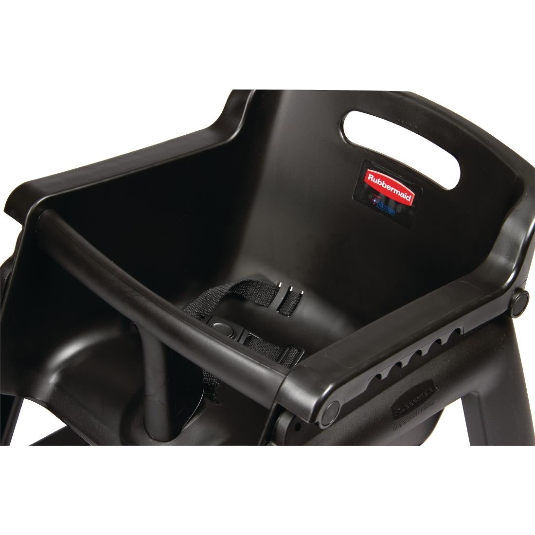 Rubbermaid Sturdy Black High Chair • PAS-GG477