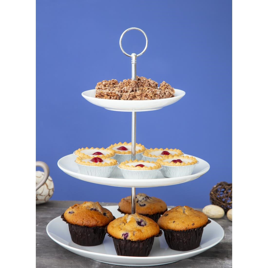 Olympia 3 Tier High Tea Stand • PAS-GG881