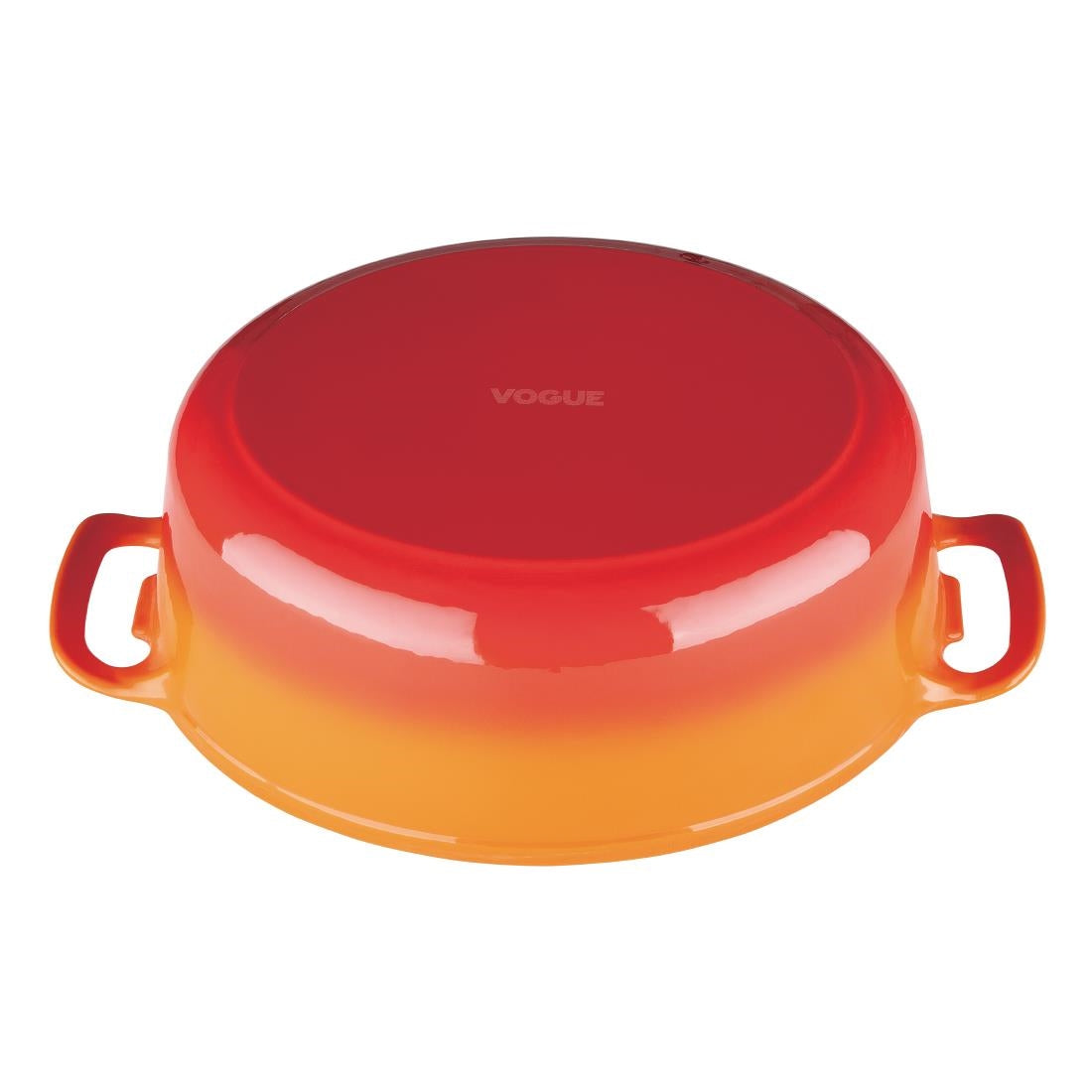 Vogue Orange Oval Casserole Dish 5Ltr • PAS-GH311