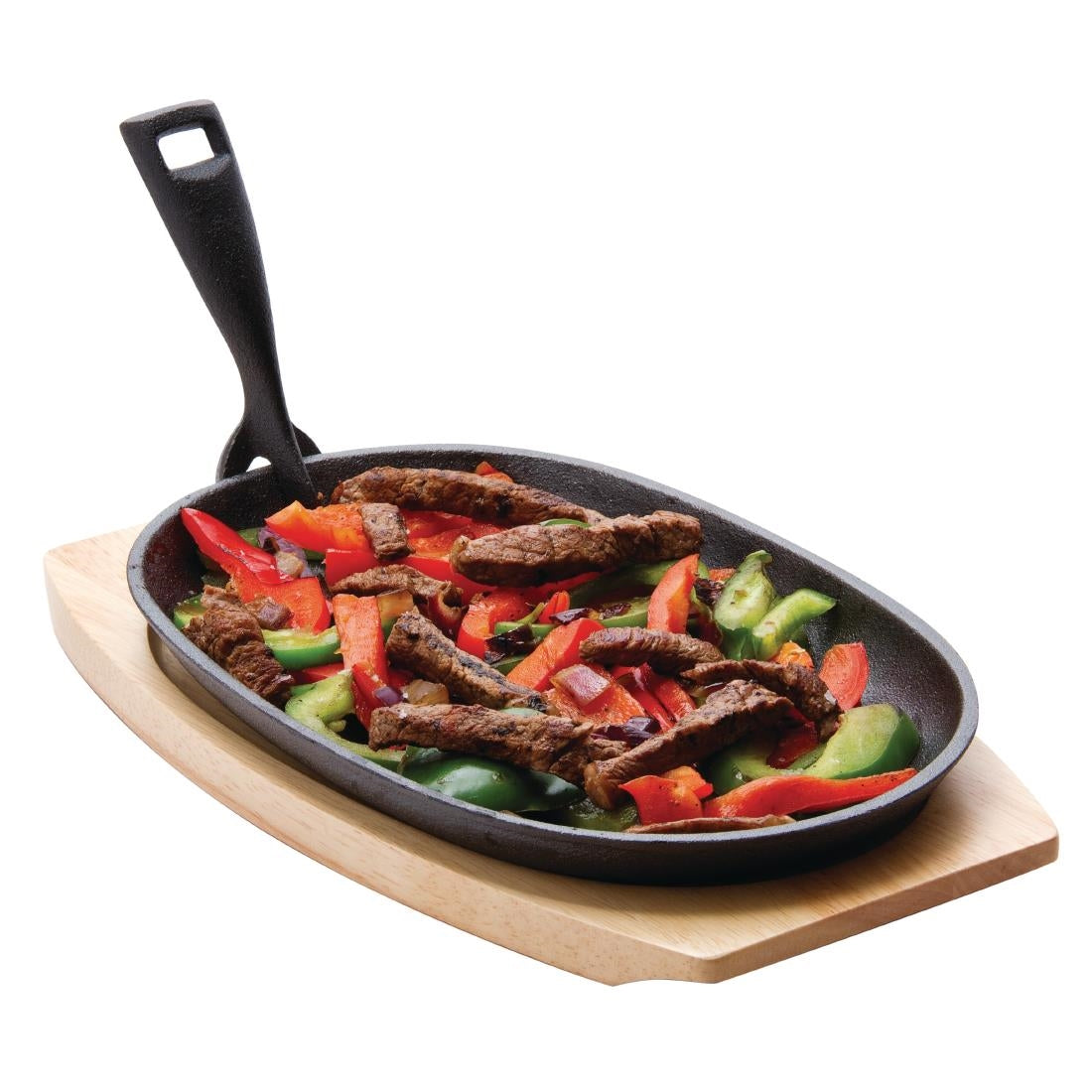 Olympia Cast-Iron Oval Sizzle Platter 280mm • PAS-GJ557