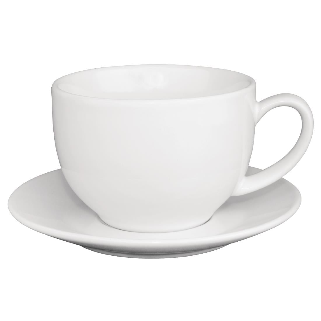 Olympia Cafe Cappuccino Cup White - 340ml 11.5fl oz (Box 12) • PAS-GK077