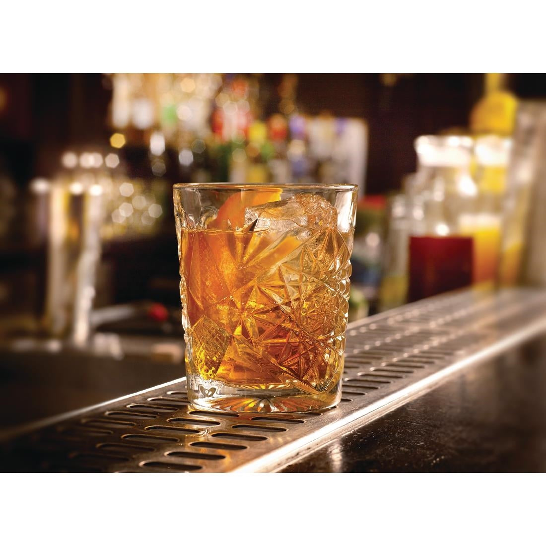 Libbey Retro Hobstar Whiskey Glasses 355ml (12 Pack) • PAS-GL157