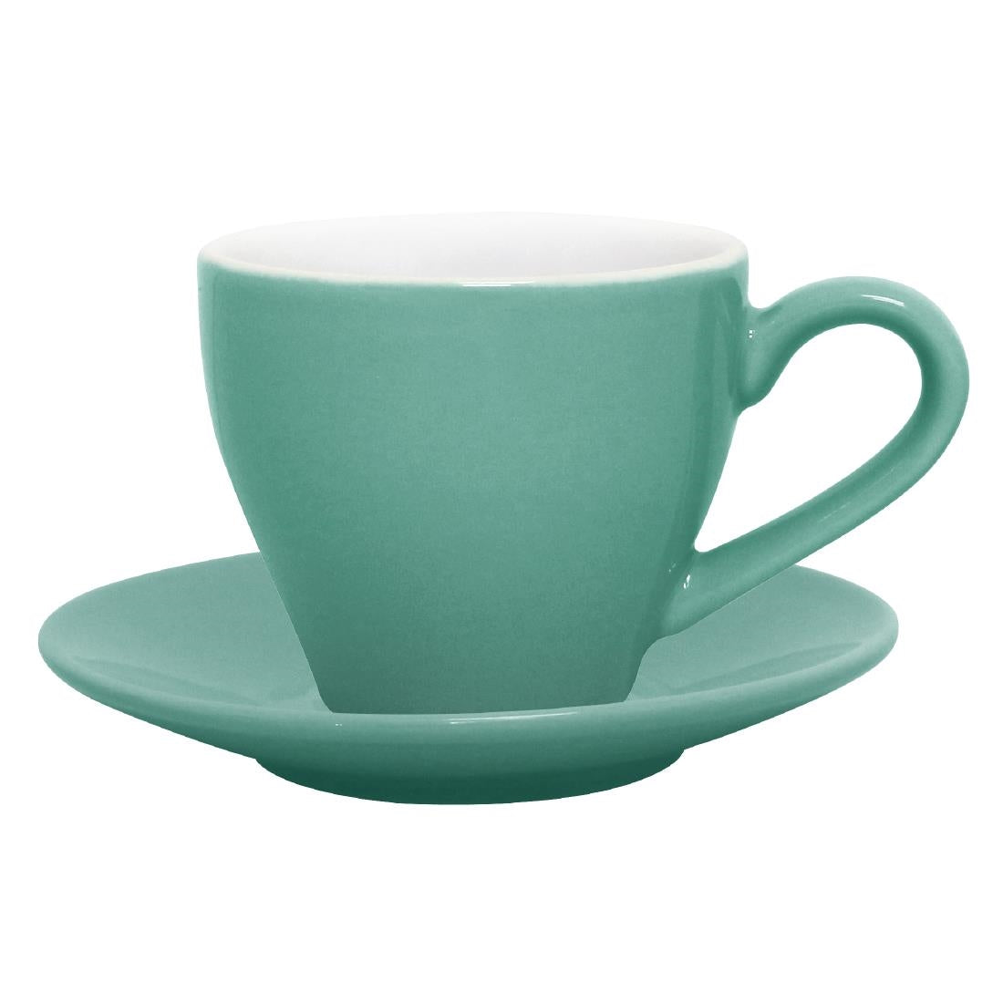 Olympia Cafe Espresso Saucer Aqua (12 Pack) (Pack of 12) • PAS-GL463