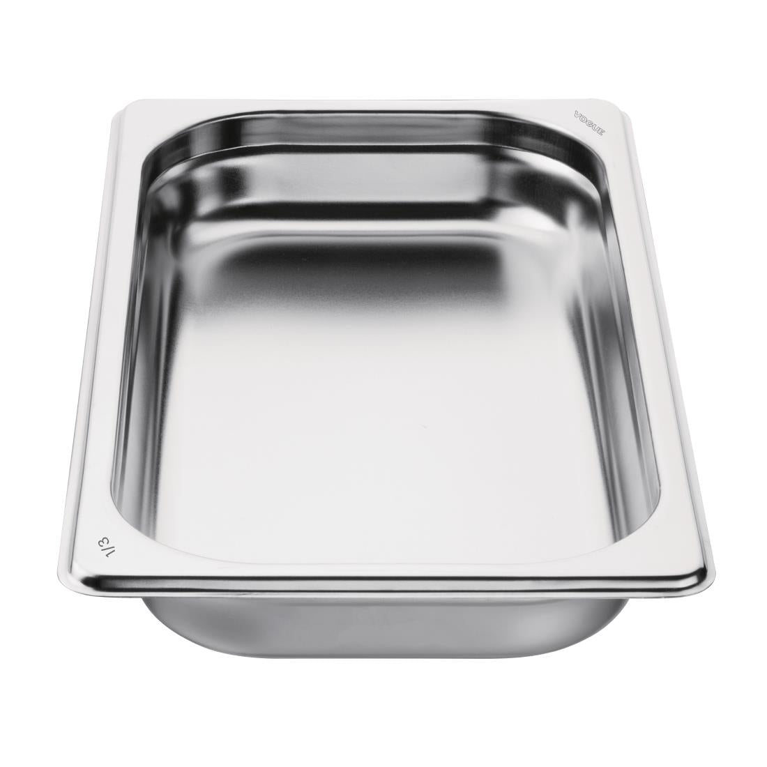 Vogue Stainless Steel 1/3 Gastronorm Tray 40mm • PAS-GM311-A