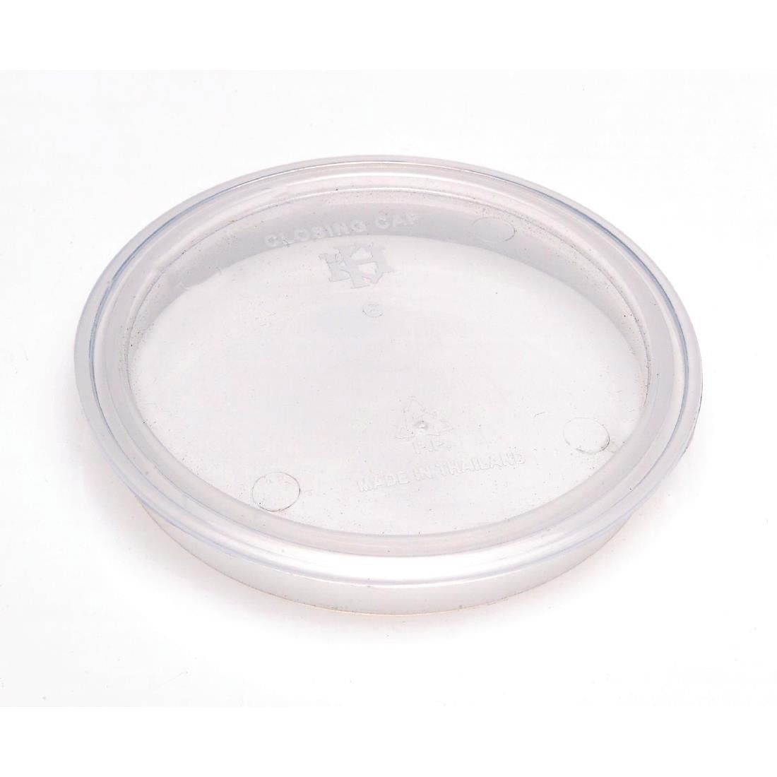 KH Healthcare Sealing Lid for Double Handled Mug (12 Pack) (Ideal for use in healthcare environments | Box of 12) • PAS-GM950