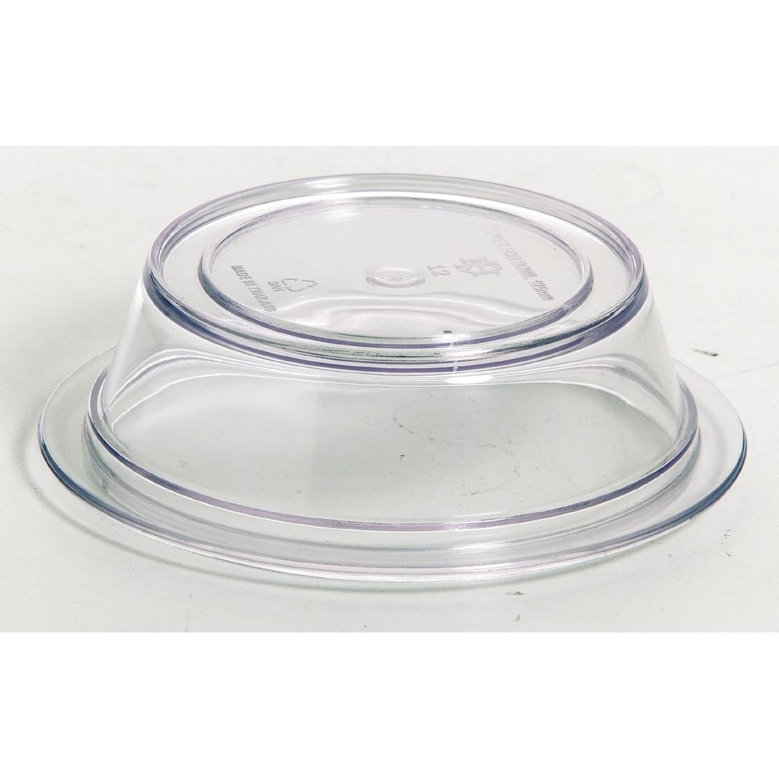 KH Healthcare Round Cover Clear 125mm (12 Pack) (Compatible with GM964, GM965 and GM974 | Ideal for healthcare | Box of 12) • PAS-GM954