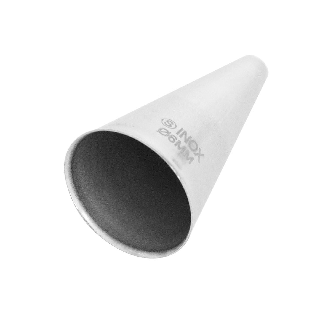 Schneider Stainless Steel Plain Nozzle 6mm • PAS-GT115
