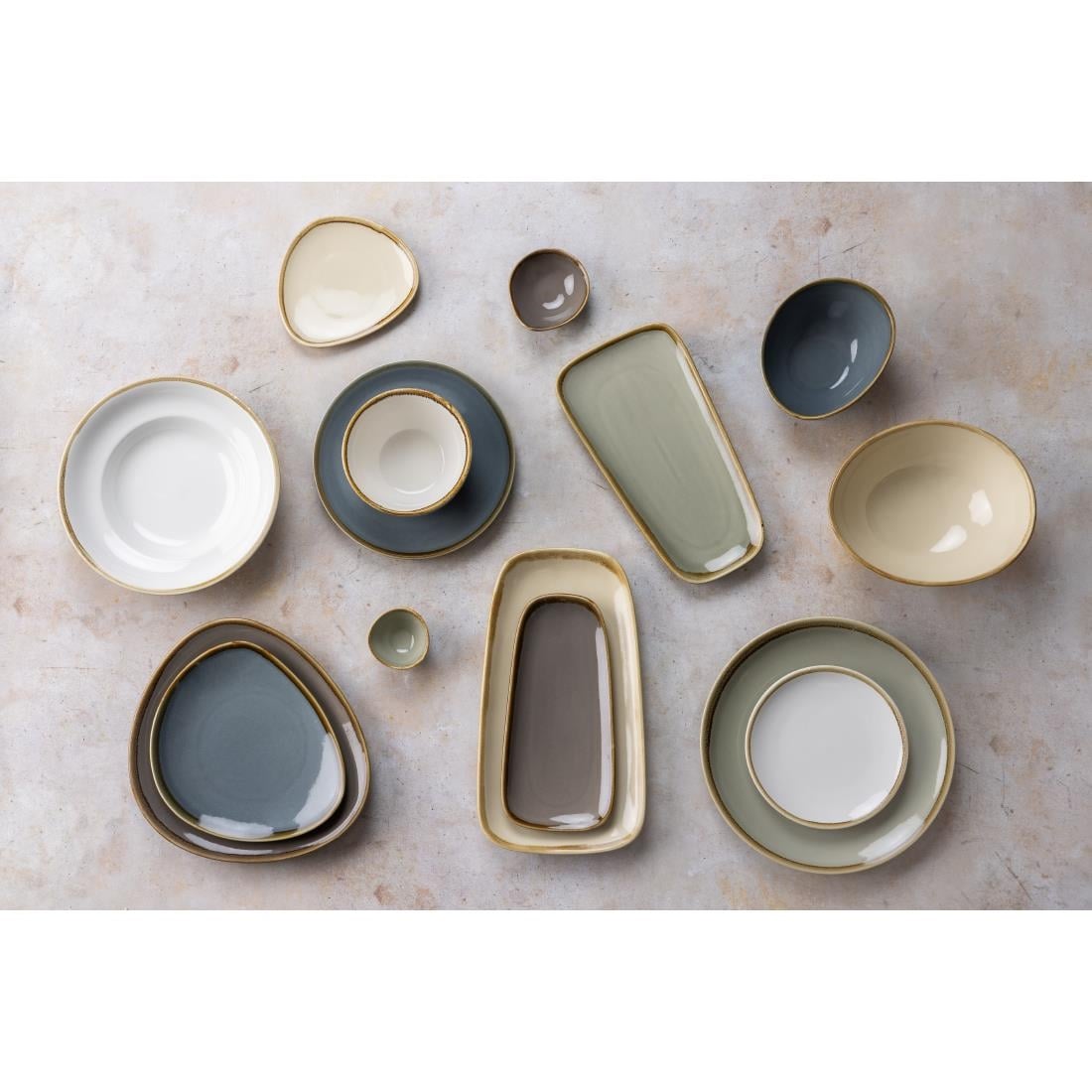 Olympia Kiln Round Coupe Plate Ocean 230mm (6 Pack) (Pack of 6) • PAS-SA282