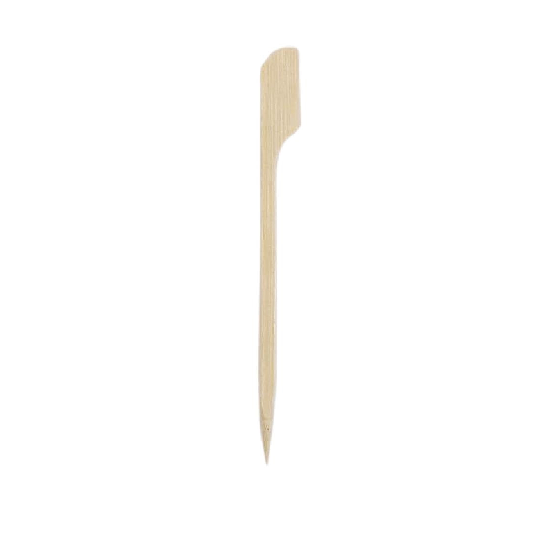 Bamboo Paddle Skewers 90mm (250 Pack) (Biodegradable. Pack of 250) • PAS-HC981