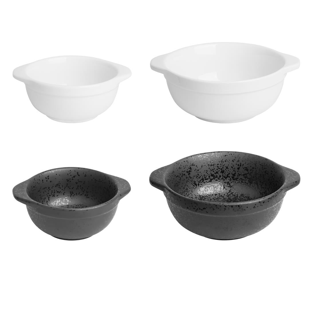 Olympia Whiteware Eared Bowl - 640ml 183x150x64mm (Box 4) • PAS-HP854