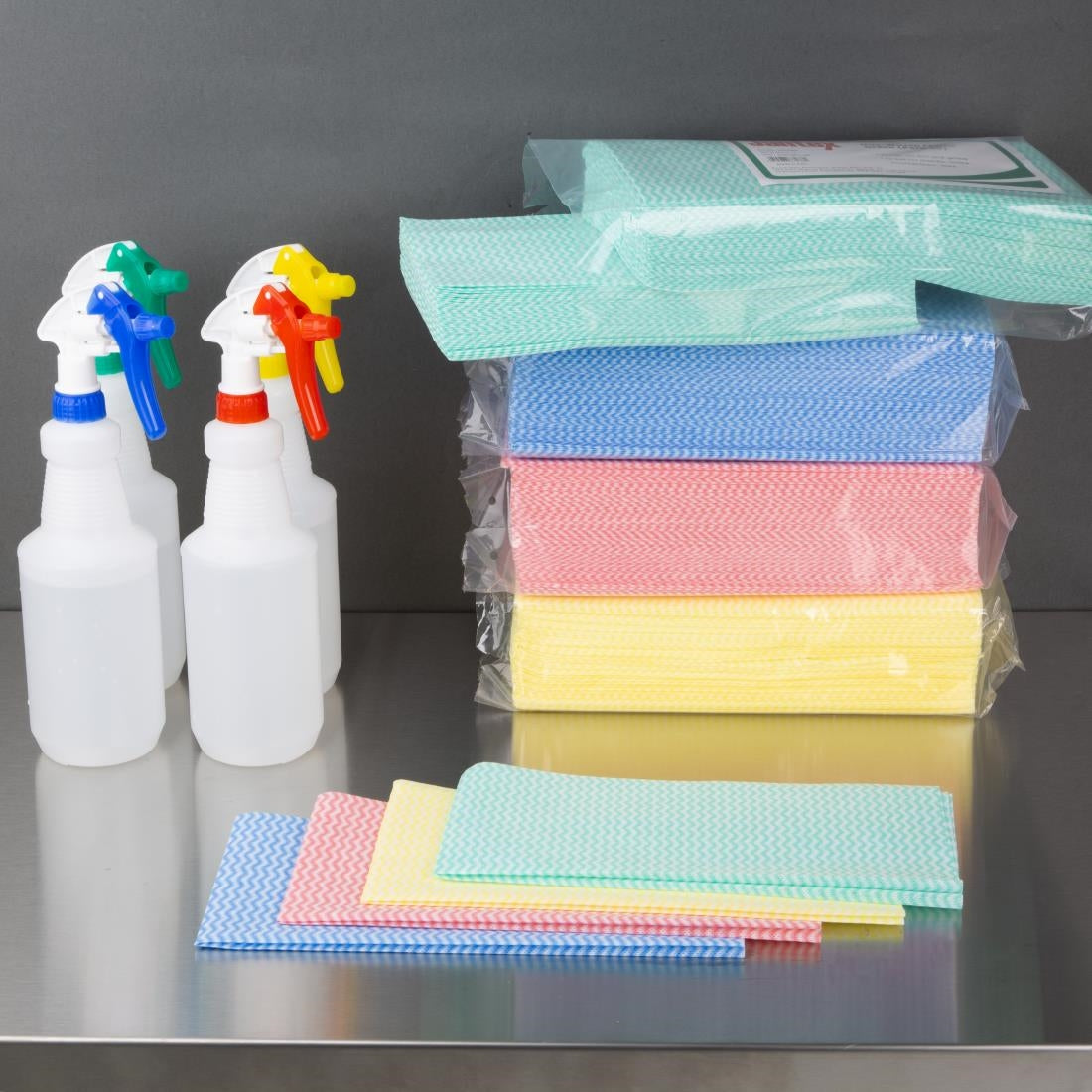 Jantex Non-Woven Cloths Yellow (50 Pack) (600(L)x300(W)mm | Pack Quantity: 50) • PAS-HS595