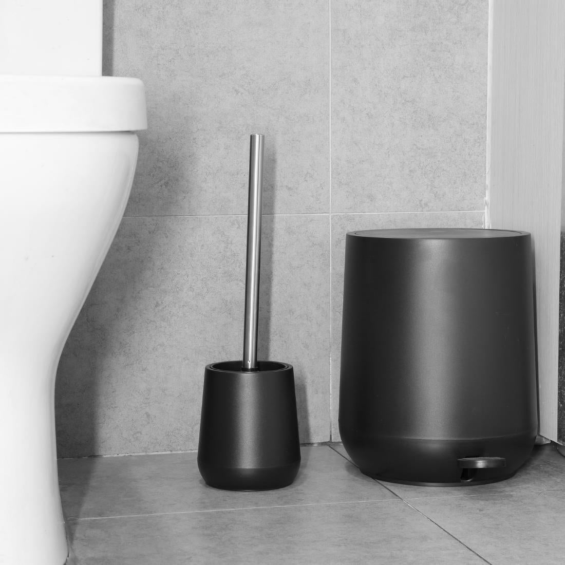Jantex Toilet Brush and Holder Black • PAS-HT481