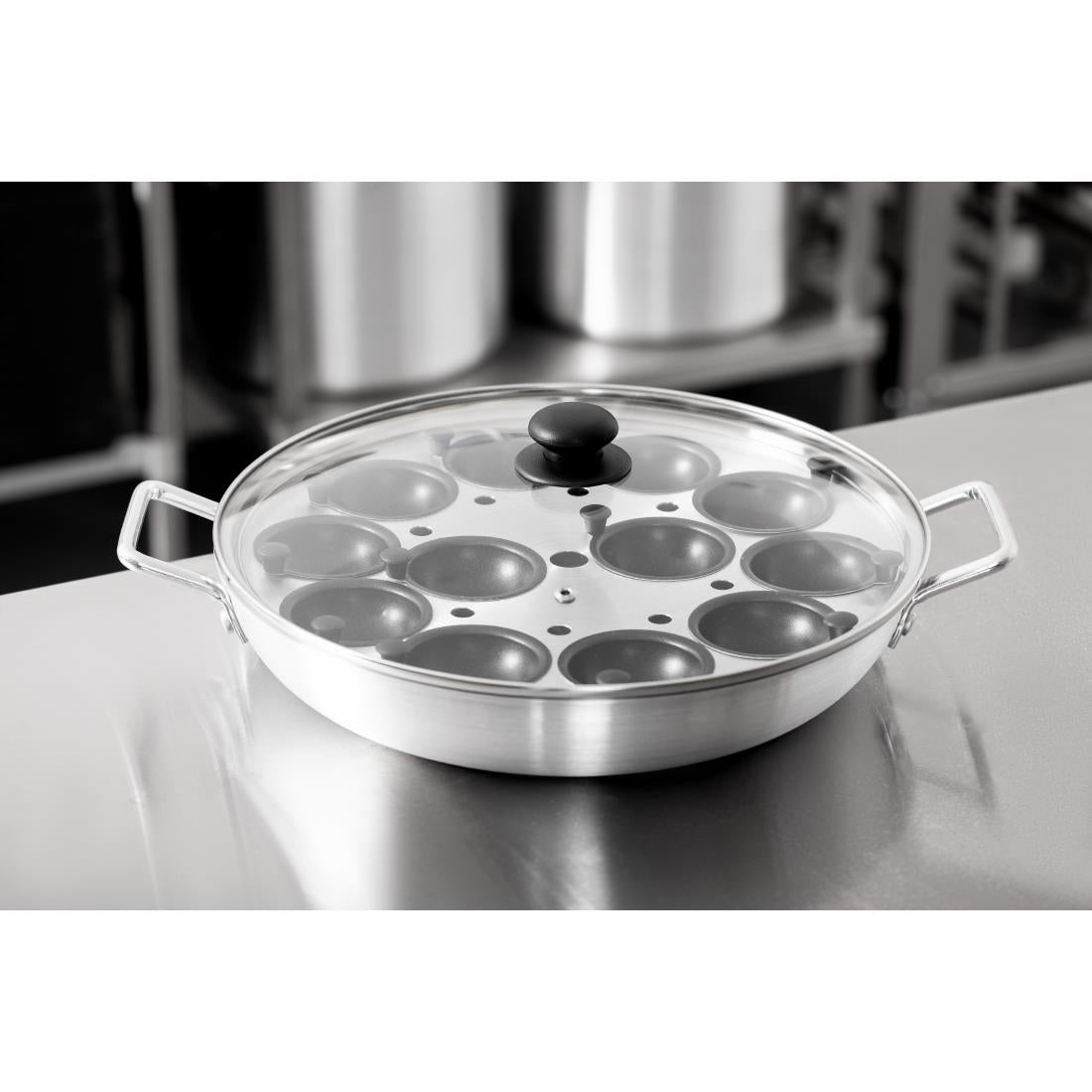Vogue Aluminium Egg Poacher 350mm • PAS-HT975