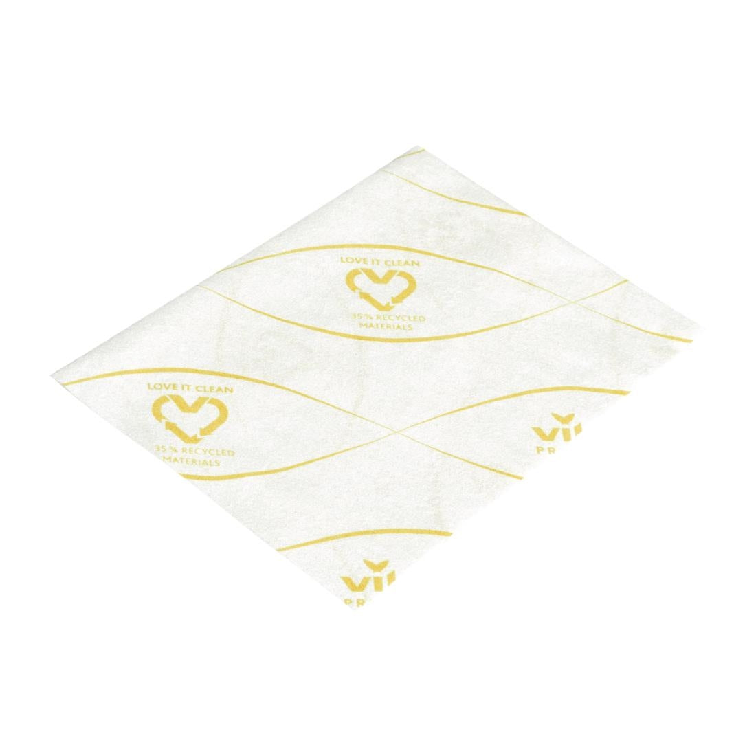 Vileda r-MicronSolo Cleaning Cloth - Yellow (100 Pack) (Colour: Yellow | Pack of 100) • PAS-HU580