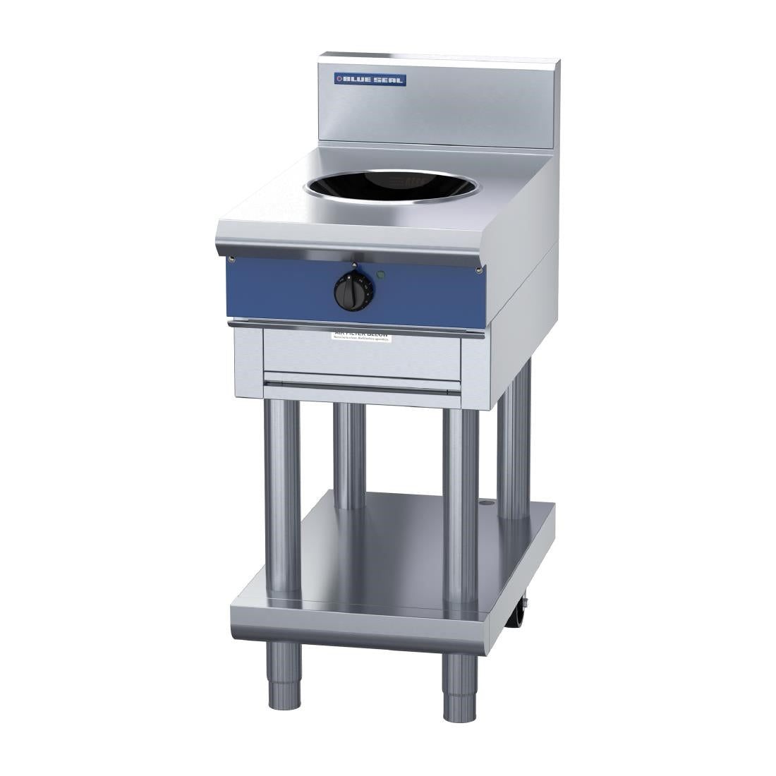 Blue Seal Evolution IN511W5-LS Leg Stand Induction Wok 450mm • PAS-HU822
