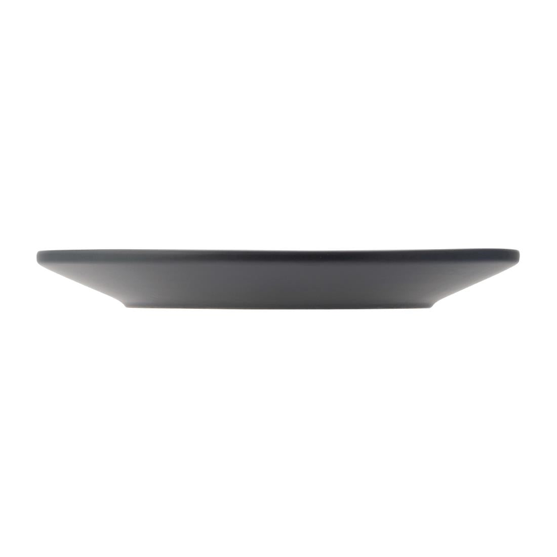 Utopia Core Round Plates Slate 250mm (6 Pack) (Diameter: 250mm | 6 Pack) • PAS-HU901