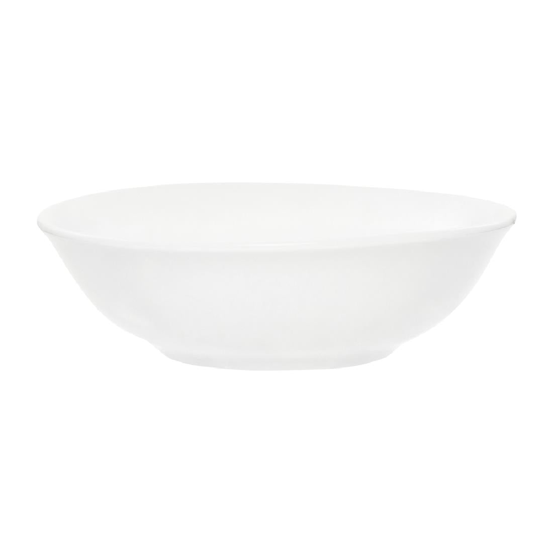 Tablekraft Core Sauce Dish Flared Coupe White 70x25mm (6 Pack) (Dimensions: 70x25mm | Material: Porcelain | Pack Quantity: 6) • PAS-HU956