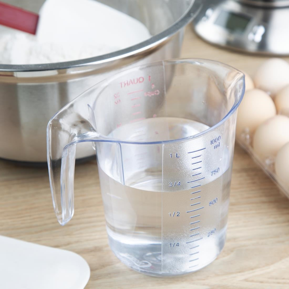 Vogue Polycarbonate Measuring Jug 1Ltr • PAS-HW977