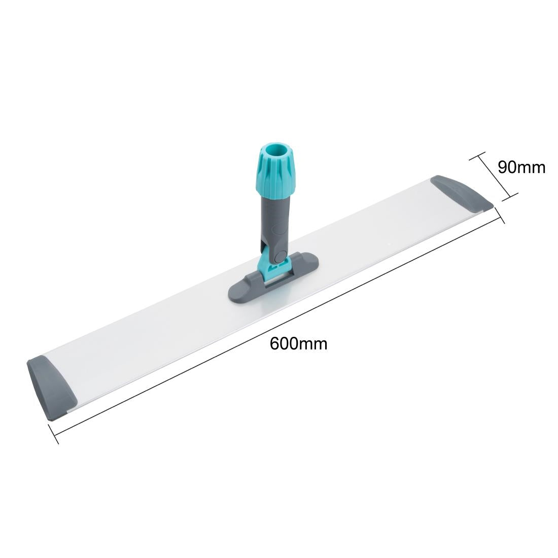 Jantex 600mm Flat Mop Head (Compatible with 600mm microfibre pads (HX238) & handle (HX240)) • PAS-HX237