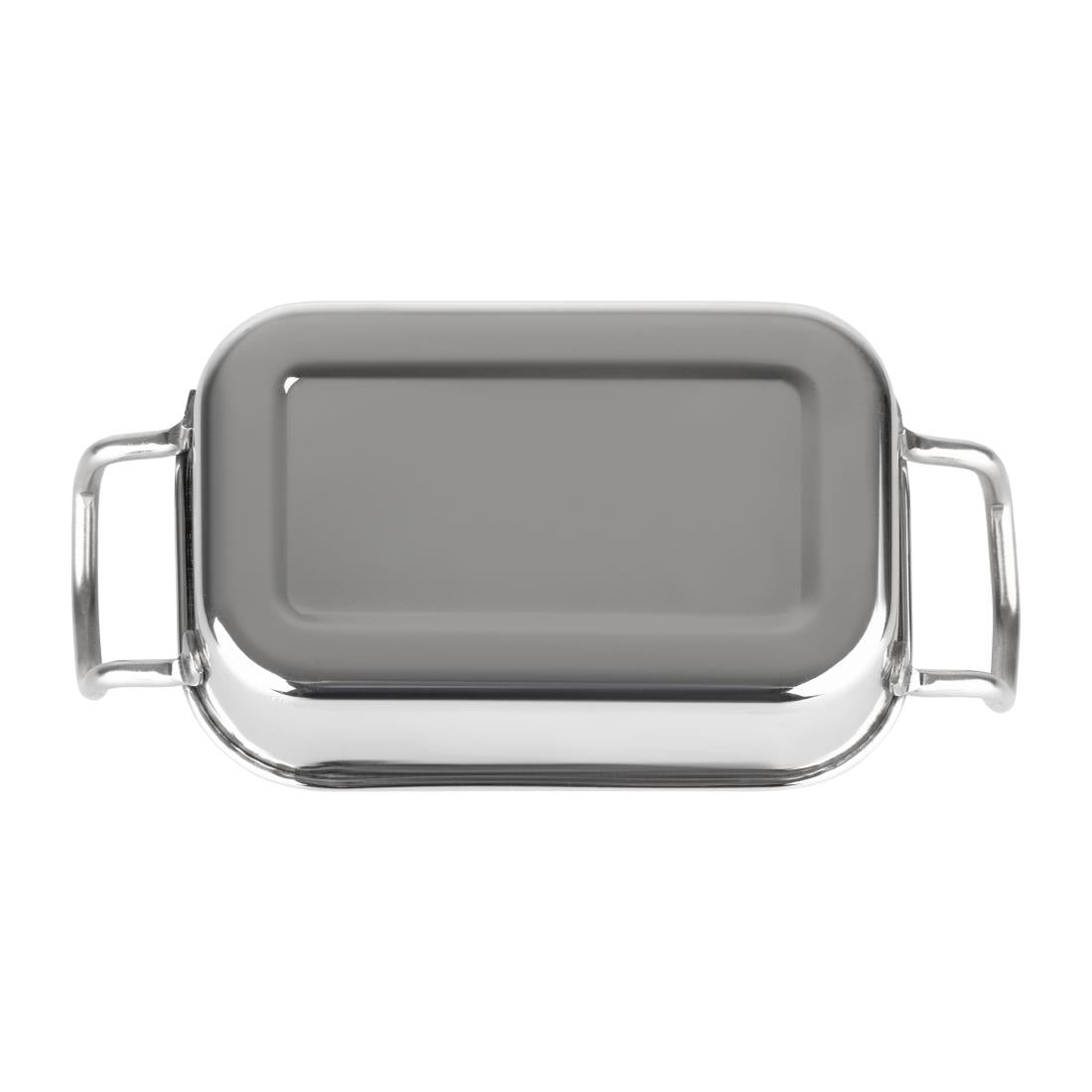 Olympia Table Presentation Rectangular Dish Stainless Steel 140x90mm (140(L)x90(W)x43(H)mm) • PAS-HY122