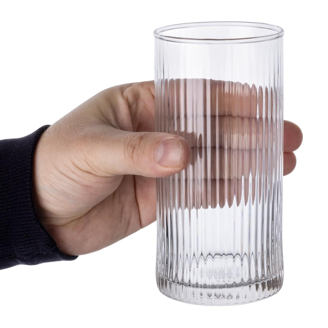Olympia Chester Long Drink Glasses 370ml (6 Pack) • PAS-HZ089